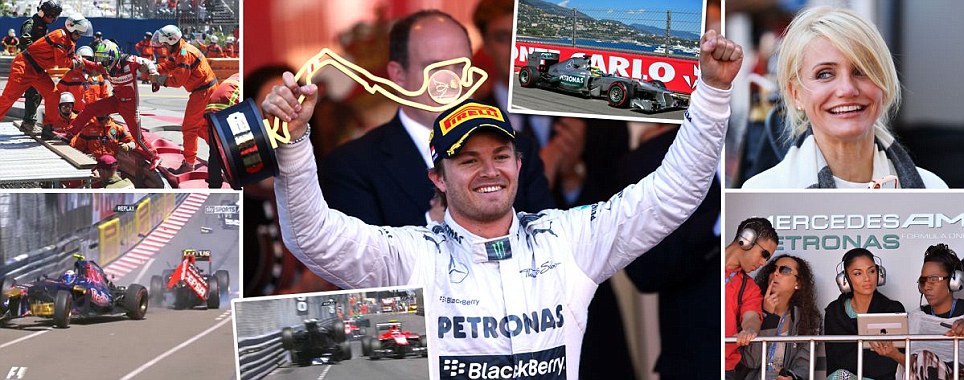 Rosberg Dominasi Sirkuit Monaco untuk Raih Juara F1